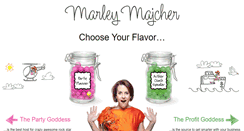 Desktop Screenshot of marleymajcher.com